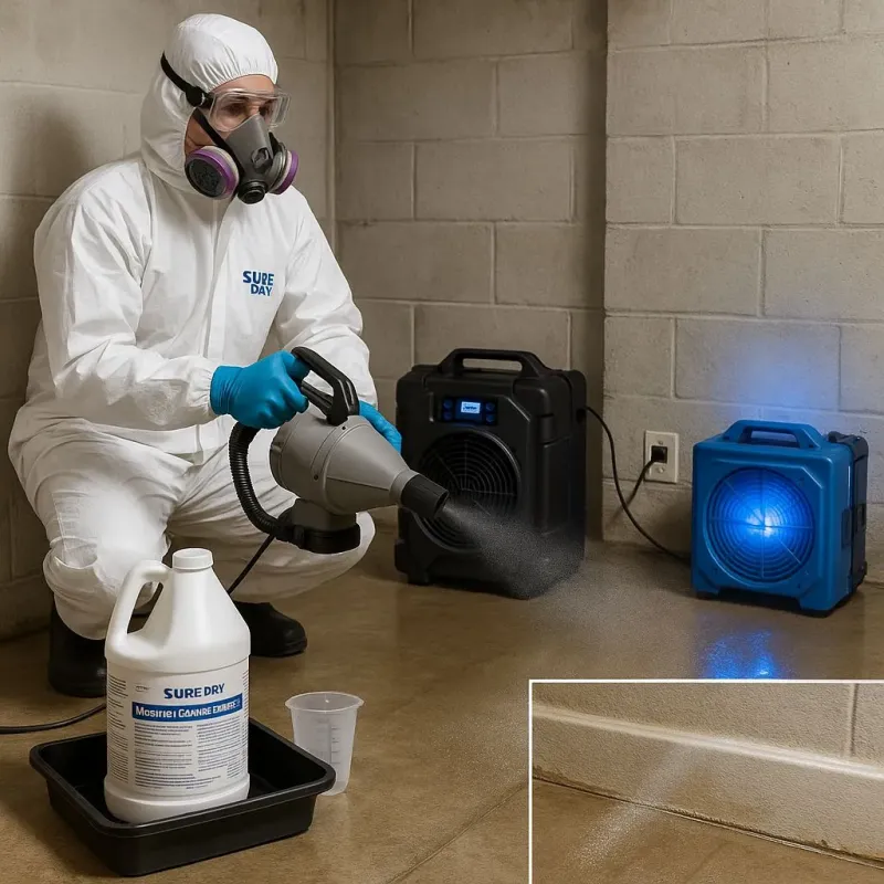 Sanitization and Odor Removal process in Shenandoah Heights, PA