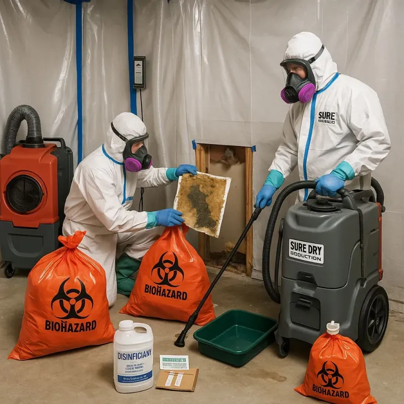 Contaminated Water Handling Protocols process in Shenandoah Heights, PA