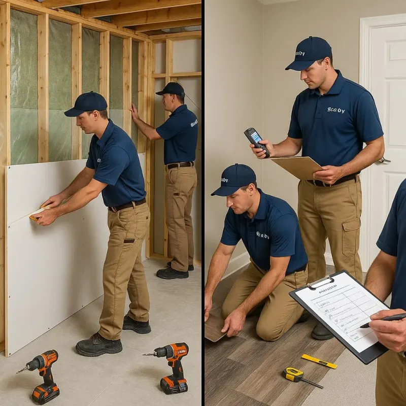 Repairs and Reconstruction process in Shenandoah Heights, PA