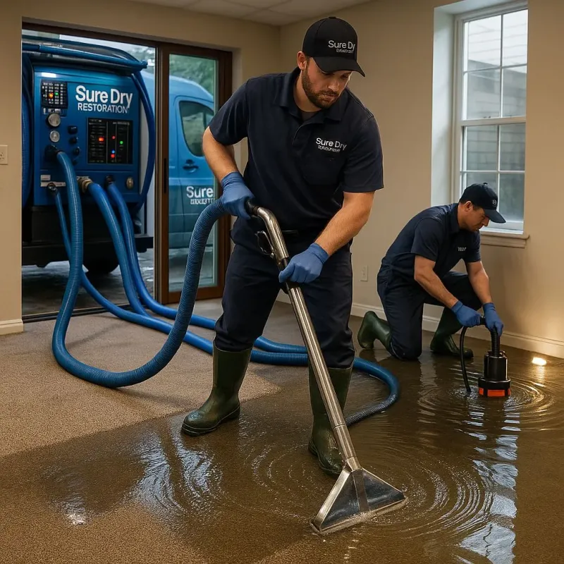 Water Extraction and Removal process in Shenandoah Heights, PA